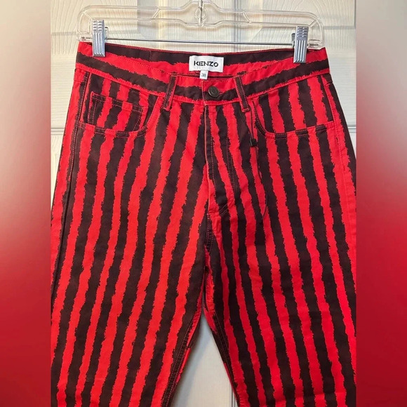 Kenzo Printed Straight Leg Jeans - Picture 2 of 7